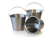 Load image into Gallery viewer, Non Graduated Buckets (316L Stainless Steel)

