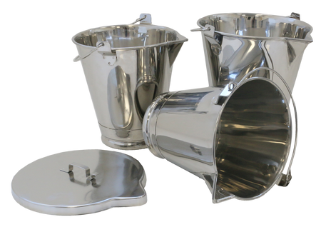 Buckets With Spouts (316L Stainless Steel)