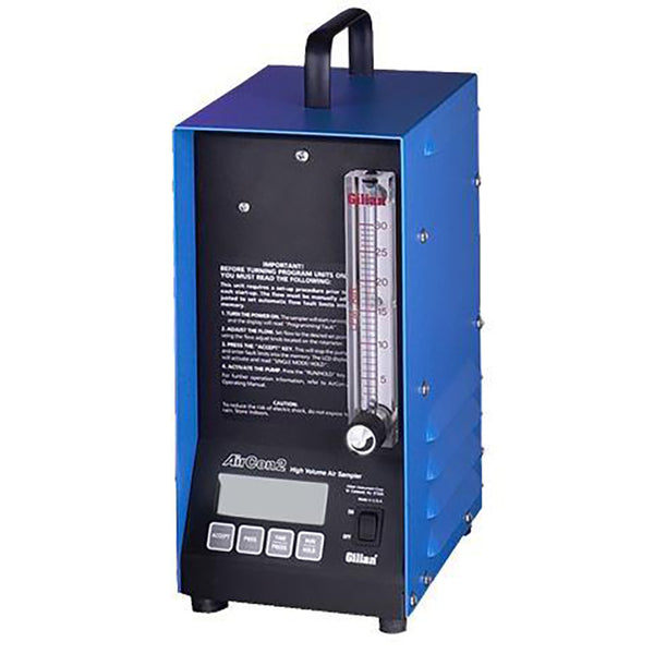 Gilian® AirCon-2 Portable High Volume Constant Flow Area Air Sampling Pump — Air Sampling Pump