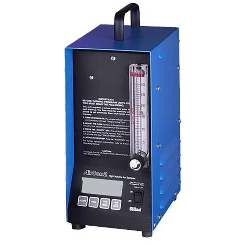 Gilian® AirCon-2 Portable High Volume Constant Flow Area Air Sampling Pump — Air Sampling Pump