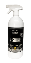 Image de chargement dans la visionneuse de la galerie, Janitori ™ i-shine 09 Spray et essuyer tout usage