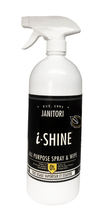 Janitori ™ i-shine 09 Spray et essuyer tout usage