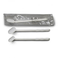 Load image into Gallery viewer, Natural HDPE SteriWare® Long Handled Straight Spoon