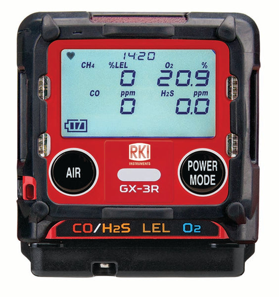 GX-3R Personal 4-Gas Confined Space Monitor — Portable Gas Detector