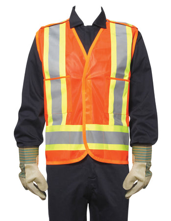 CSA Tear-Away Surveyors Vest - CSA Z96-09