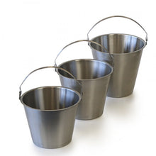 Load image into Gallery viewer, Non Graduated Buckets (316L Stainless Steel)
