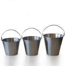 Load image into Gallery viewer, Non Graduated Buckets (316L Stainless Steel)