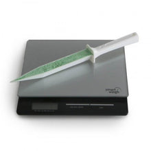 Load image into Gallery viewer, White PS Narrow Blade SteriWare® V-Spatula (CLOSED)
