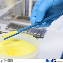 Load image into Gallery viewer, Blue PP Metal Detectable SteriWare® Micro-Spatula