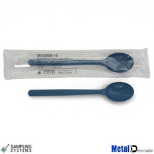Load image into Gallery viewer, Blue PP SteriWare® Metal Detectable Sample Spoon