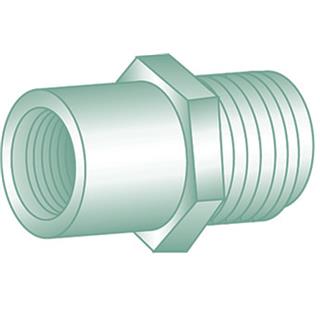Pipe Fittings Adapters-Male to Female Threads — Tubing Accessory