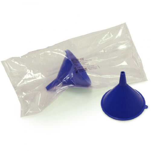 Blue PP SteriWare® Liquid Funnel — Laboratory Supply
