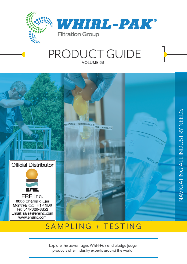 Sterilized Sample Collection & Processing Bags