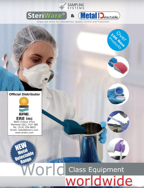Sampling Systems SteriWare® & Metal Detectable Single Use Items For Laboratories, Quality Control & Production