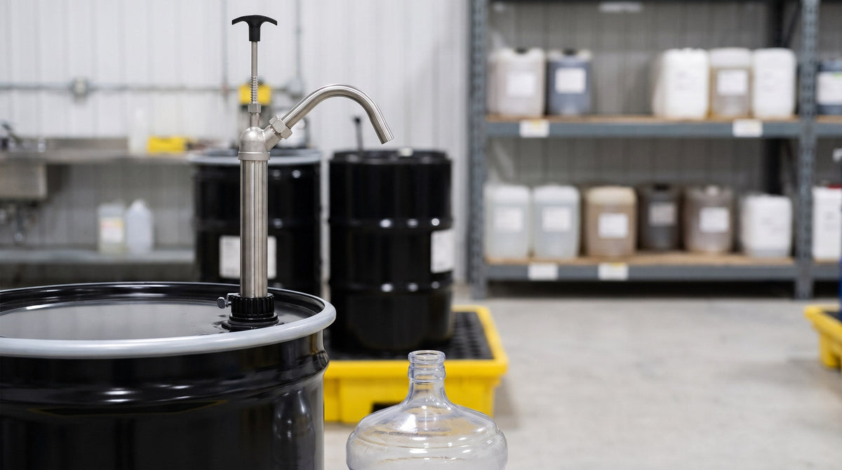 Drum Pump: How to Choose a Hand Pump for 55-Gallon Drums in Canada