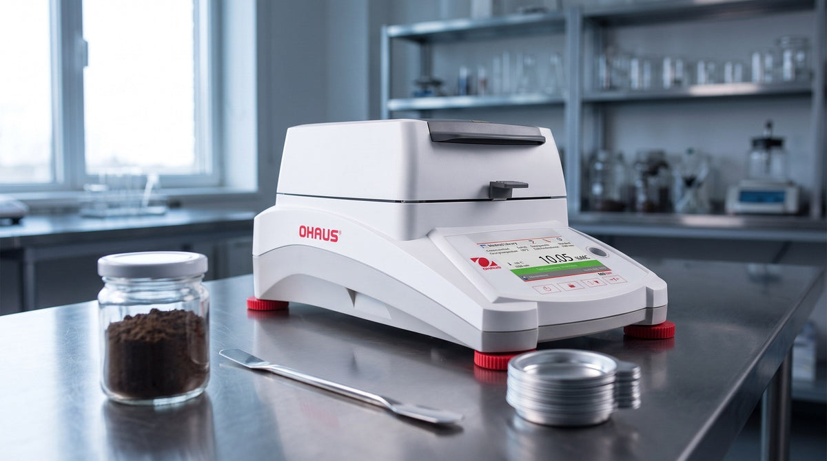 Moisture Analyzers: How to Choose by Sample Size, Heater Type and Oven Correlation in Canada