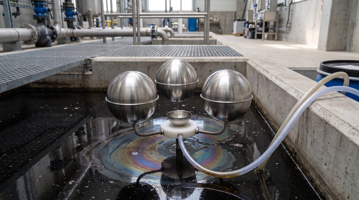 Industrial Oil Skimmers: 5 Types Compared for Wells, Sumps, and Coolant Tanks