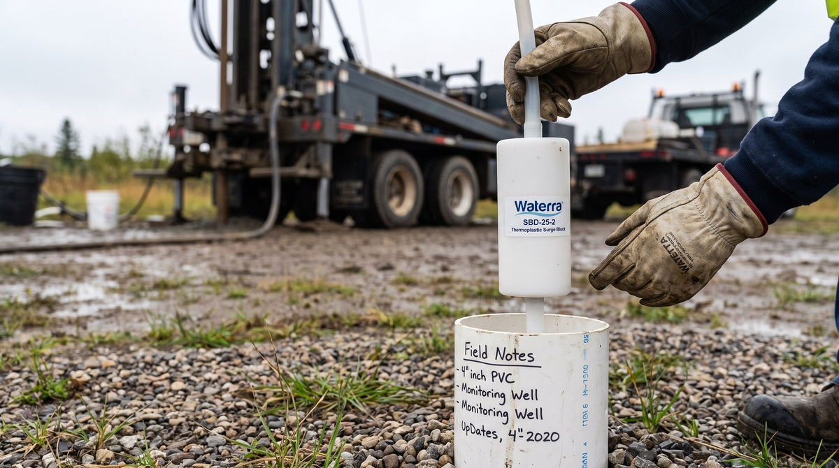 Well Development for Monitoring Wells: How to Surge and Purge