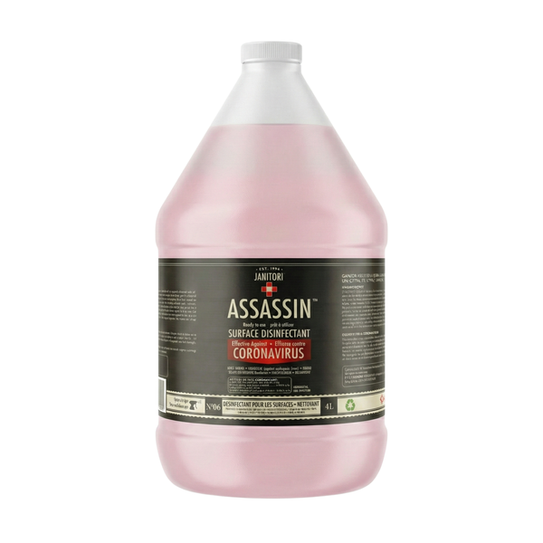JANITORI™ ASSASSIN™ Disinfectant / Cleaner — Disinfectant