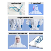 RONCO CoverMe™ XP 1800 Coverall With Boots — Coverall