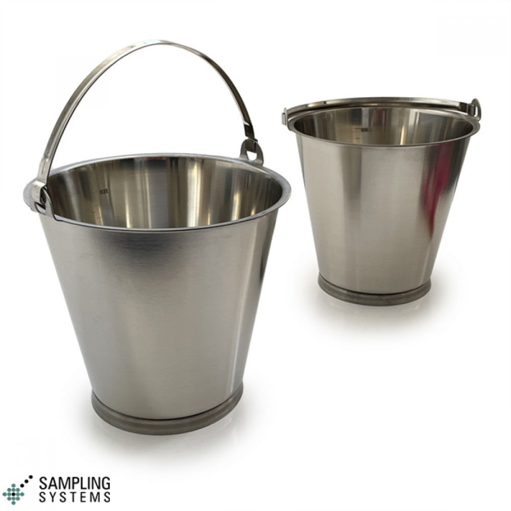 Solid Sampling Bucket SS Graduated Buckets | Sampling Systems | ERE Inc. – www.ereinc.com