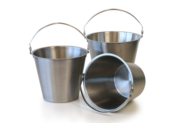 Non Graduated Buckets (316L Stainless Steel)