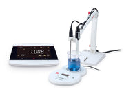 OHAUS AQUASEARCHER AB41PH full bench-meter package (meter + electrode holder arm + electrode + temp probe + AS20 stirrer