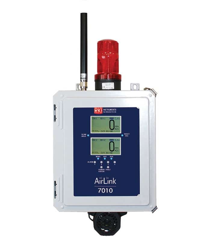 RKI AirLink 7010 Wireless Gas Detection Controller