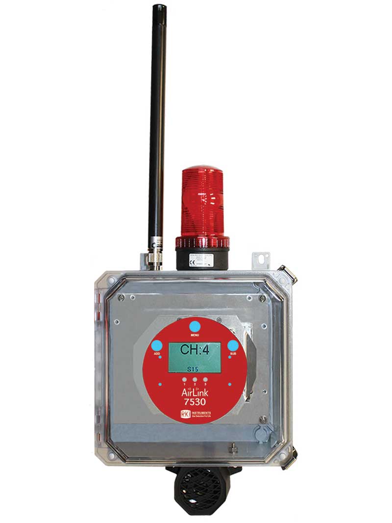 RKI AirLink 7530 Wireless Gas Alarm Relayer (XP / Non-XP)