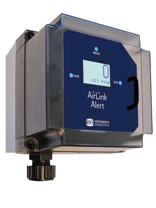 RKI AirLink Alert Wireless Toxic Gas Detector