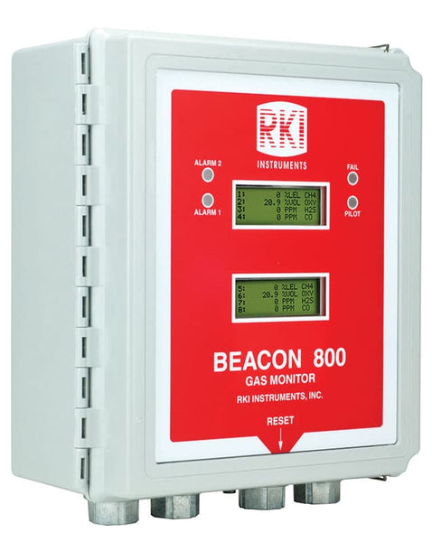 Beacon™ 800 Eight Channel Wall Mount Controller — Gas Detection Controller