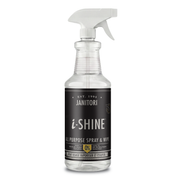 JANITORI iSHINE No.09 1L - Streak-free surface polish for stainless steel and appliances, Made in Canada
