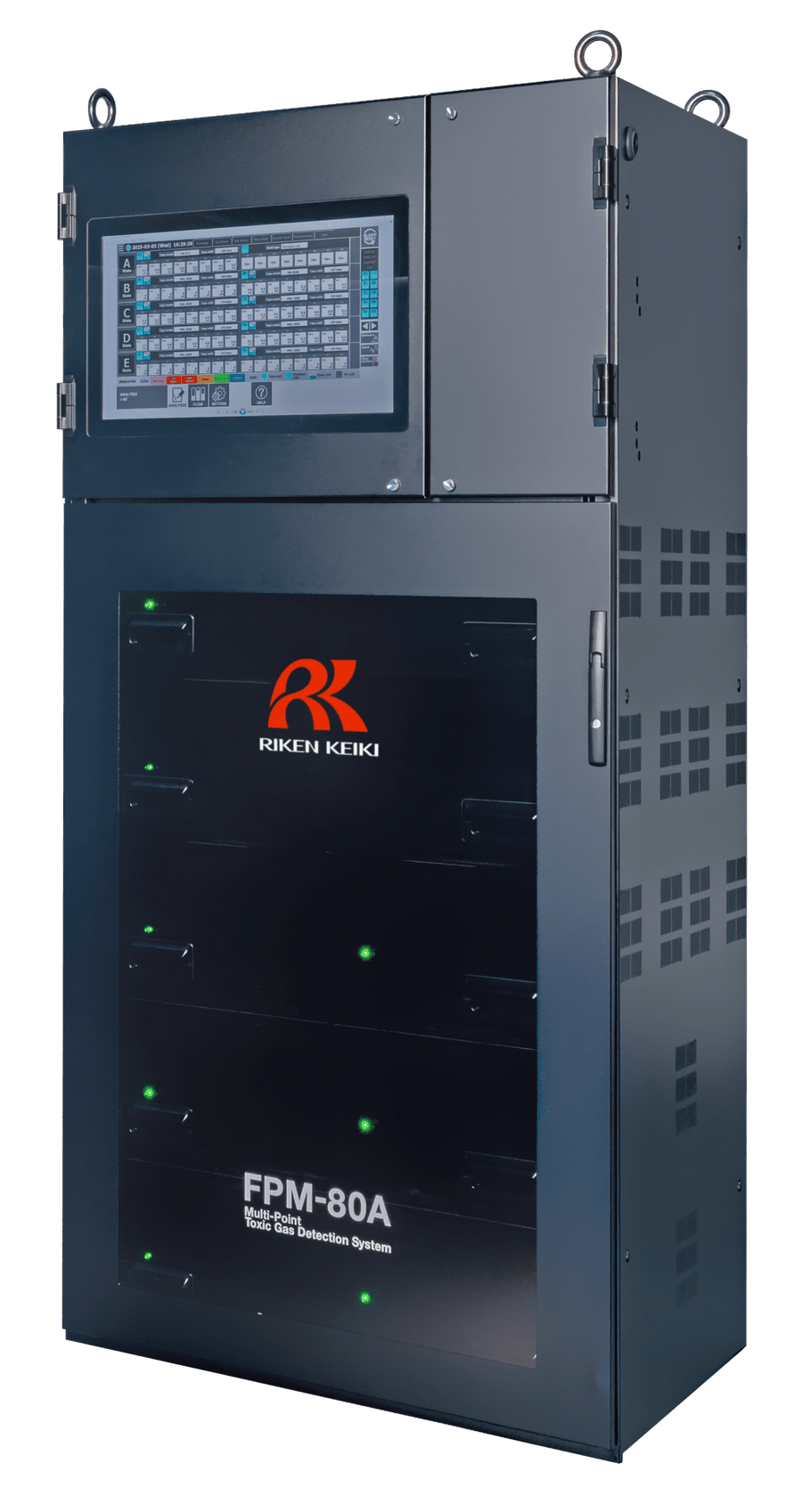 RKI FPM-80A Multi-Point Toxic Gas Monitoring System (up to 80 Points)