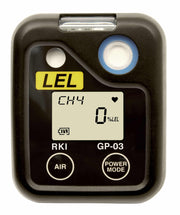 RKI 03 Series Single Gas Monitors (GP-03 / CO-03 / HS-03)