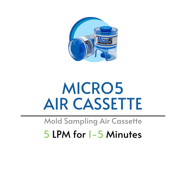Micro5 Posi-Track Full Slide Indoor Air Quality Impactor Cassettes