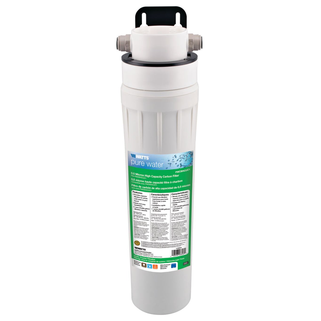 Single Stage High Capacity Carbon Filtration System