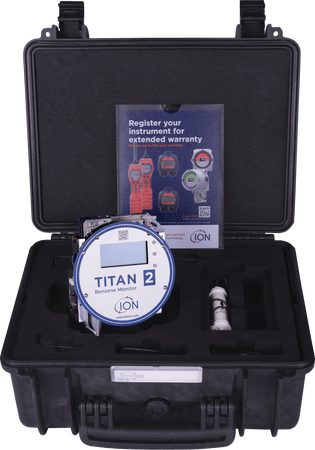 Cas de transport pour le module de détecteur de remplacement Titan 2