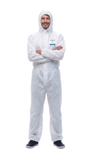 Manufacturer (roncosafety.com) XP-2000.png, 800x1328, clean white studio background. Correct product: model wearing whit