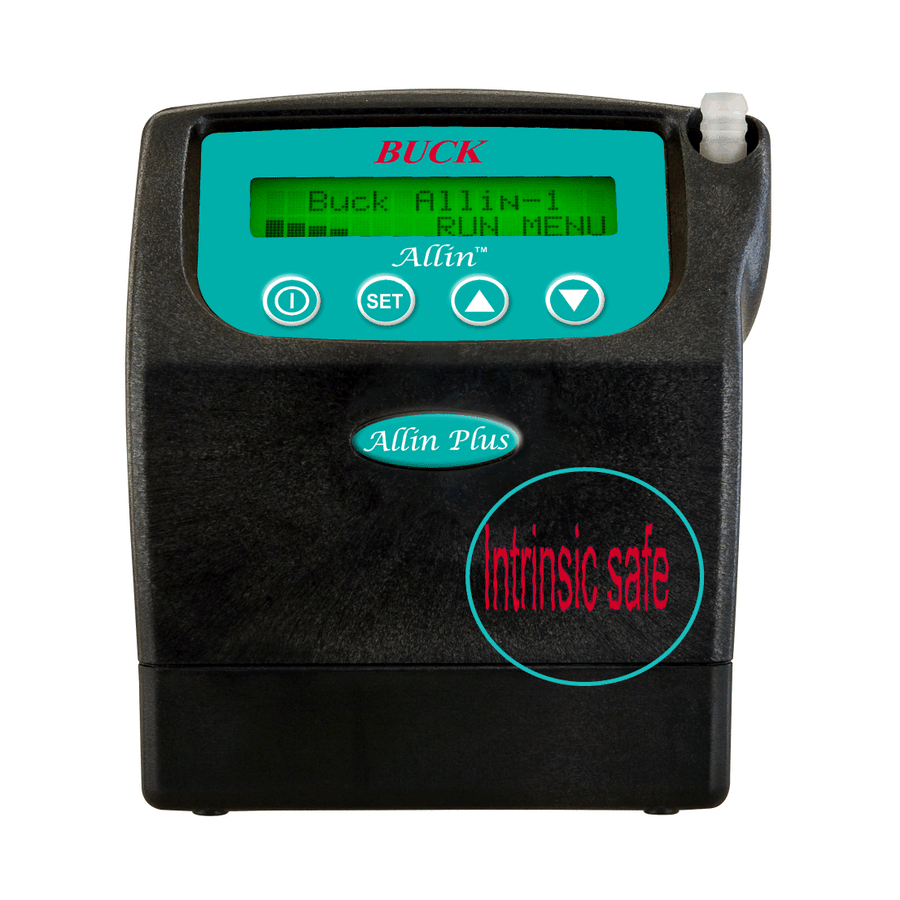 Buck Allin™ & Buck Allin™ Plus Intrinsically Safe Personal Low Flow Air Sampling Pump