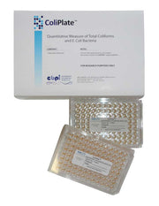 EBPI/biotoxicity.com (distributor for Bluewater Biosciences) BoxPlate image, 700x907 real px. Shows white ColiPlate kit 