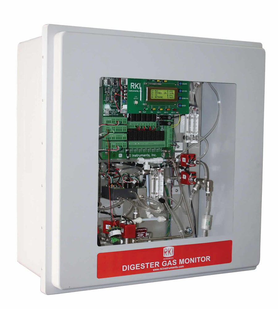 Monitor for Gases Produced by Digester Process