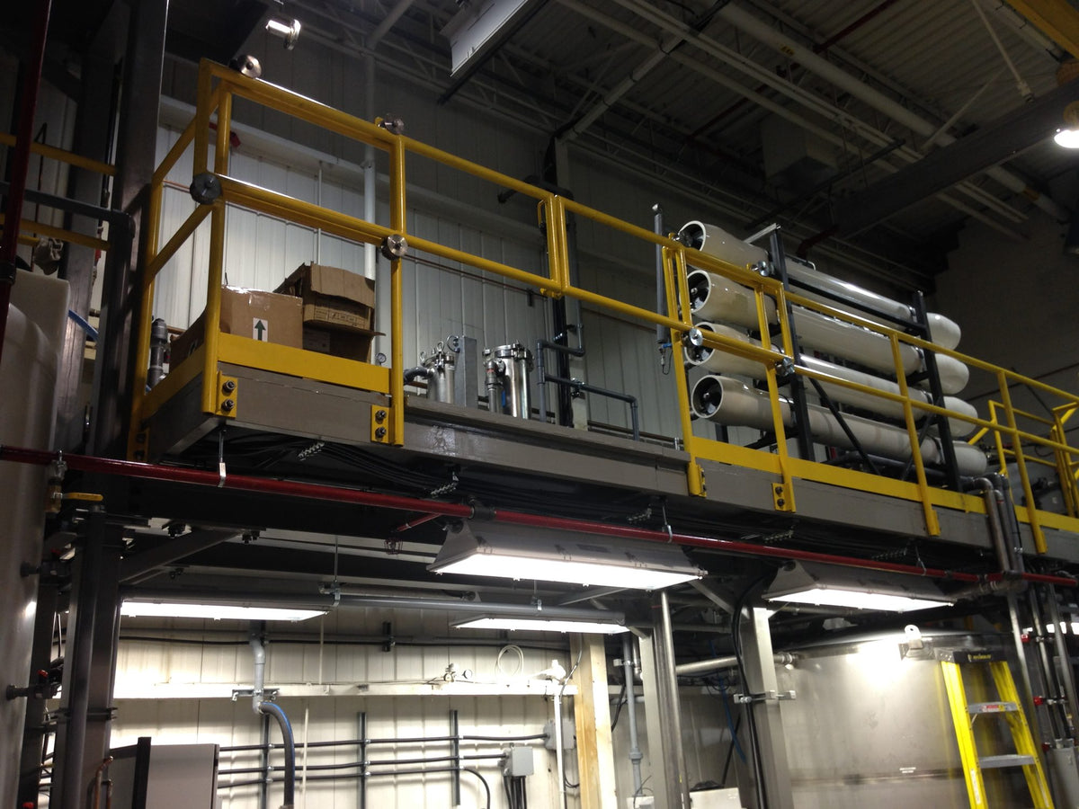 ERE remediation equipment on a job site