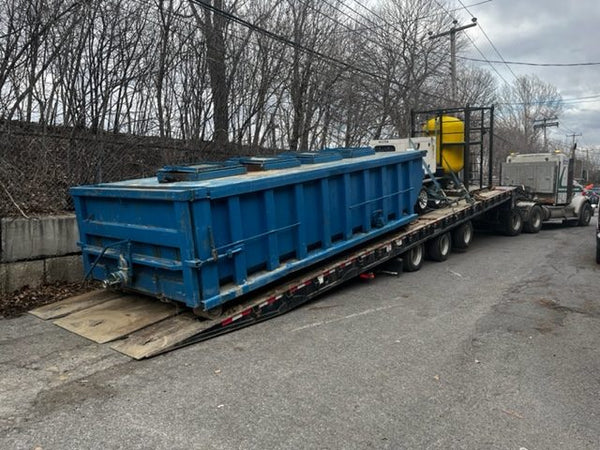 ERE remediation equipment on a job site