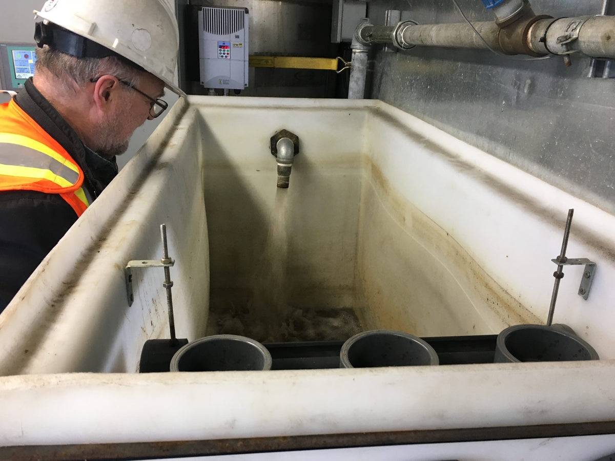 ERE remediation equipment on a job site