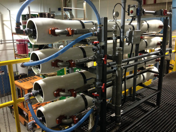 ERE remediation equipment on a job site