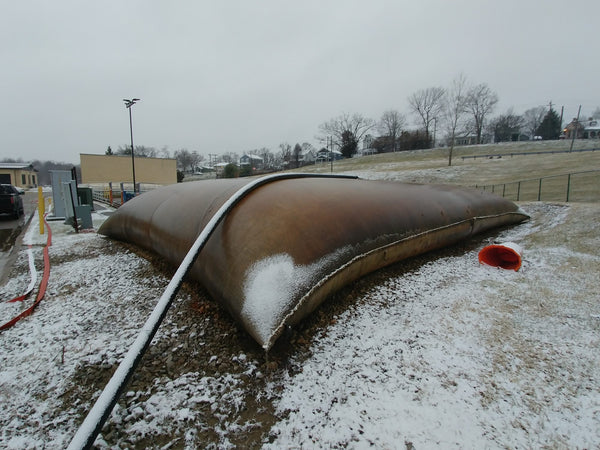 ERE remediation equipment on a job site