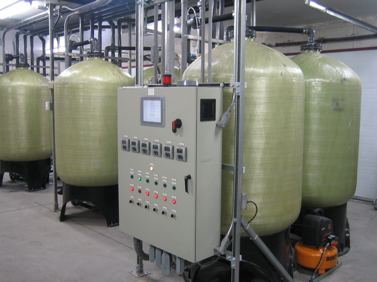 ERE remediation equipment on a job site