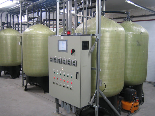 ERE remediation equipment on a job site