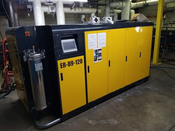 ERE remediation equipment on a job site