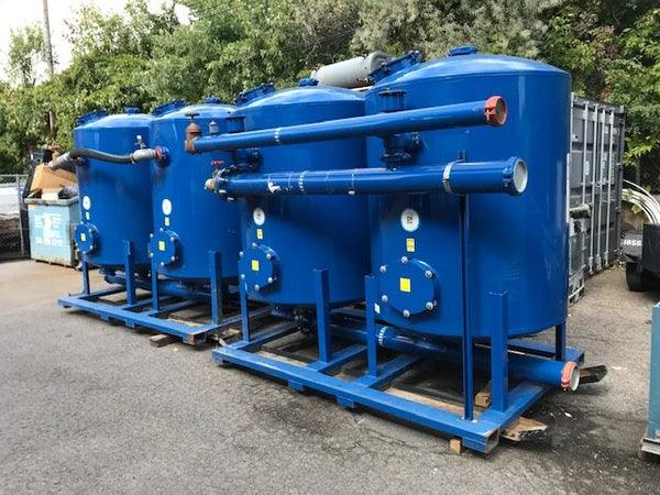 ERE remediation equipment on a job site